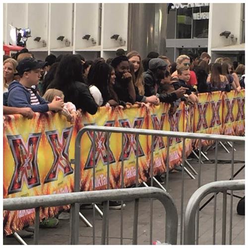 Crowd barrier covers | Nuwave Display