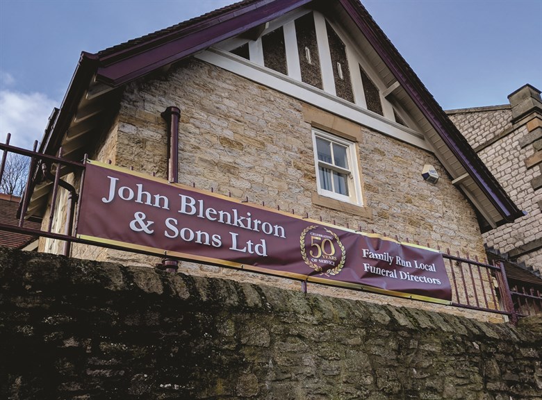 50 Year Banners for Blenkirons